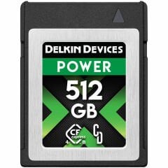 Delkin Devices 512GB Power 4.0 3650MB/s CFexpress Type-B Hafıza Kartı