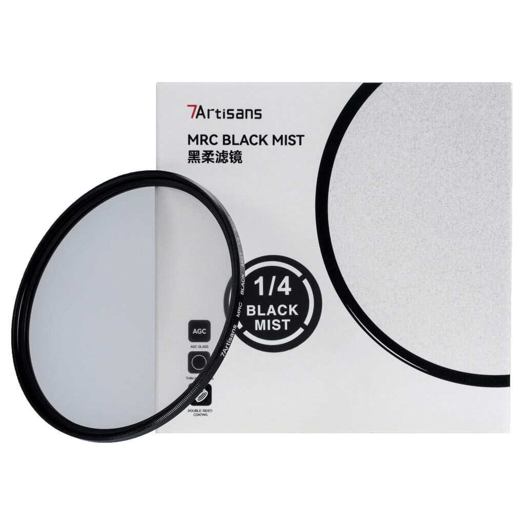 7Artisans 62mm 1/4 Black Mist Filter