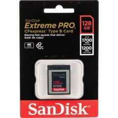 Sandisk 128GB Extreme PRO CFexpress 1700MB/s Type-B Hafıza Kartı