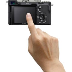 Sony A7C Gövde (Silver)