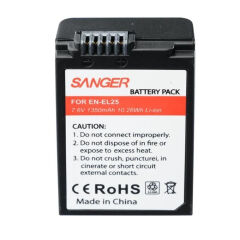Sanger EN-EL25 Nikon Fotoğraf Makinesi Batarya