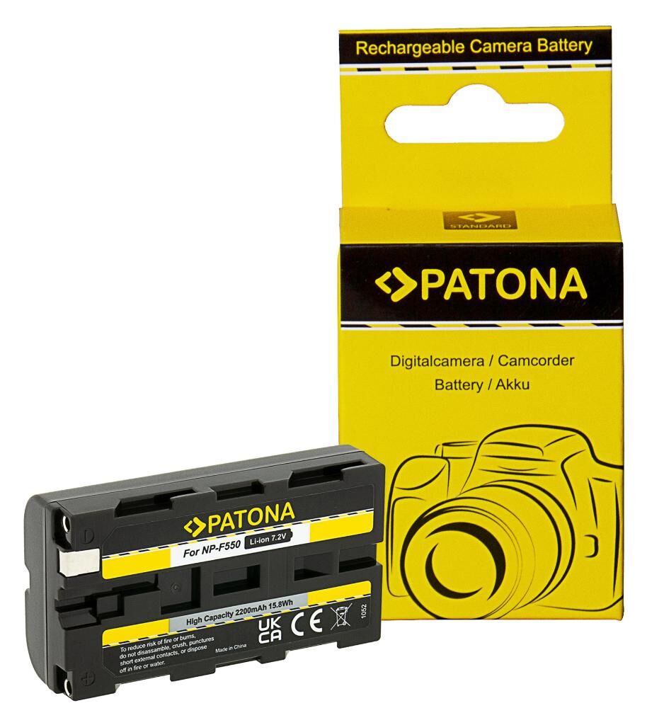 Patona 1414 NP-F750 5700mAh Sony Batarya