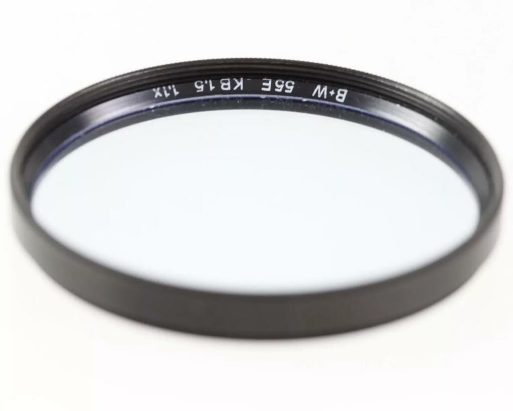 B+W 55mm 55E KB-1.5 Corrector Azul Renk Düzeltme Filtresi