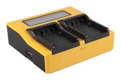 Patona 7557 NP-FP50, NP-FH50, NP-FV100 Sony Dual LCD USB Şarj Cihazı