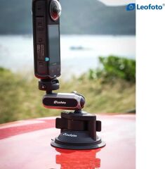 Leofoto LAC-04 Vantuzlu Aksiyon Kamera Aparatı
