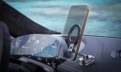 Leofoto PM-02 Manyetik Araç Telefon Tutucu Siyah
