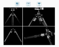 Leofoto MT-03+MBH-19 Mini Tripod Kiti