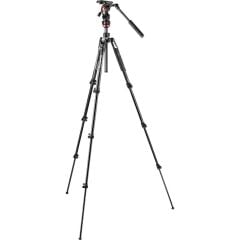 Manfrotto MVKBFRL-LIVE Befree Video Tripod Kit - Çantalı (Klips Kilit)