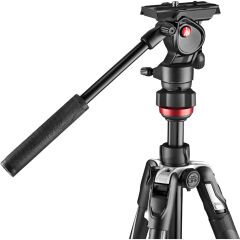 Manfrotto MVKBFRL-LIVE Befree Video Tripod Kit - Çantalı (Klips Kilit)