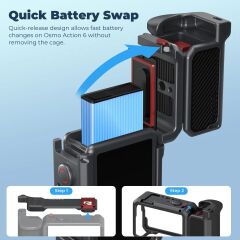 Freewell Osmo Action 6 Creator Pro Grip (FW-OA6-PROCAGE)