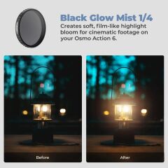 Freewell Osmo Action 6 Diffusion Glow 1/4 Filtre (FW-OA6-GMIST)