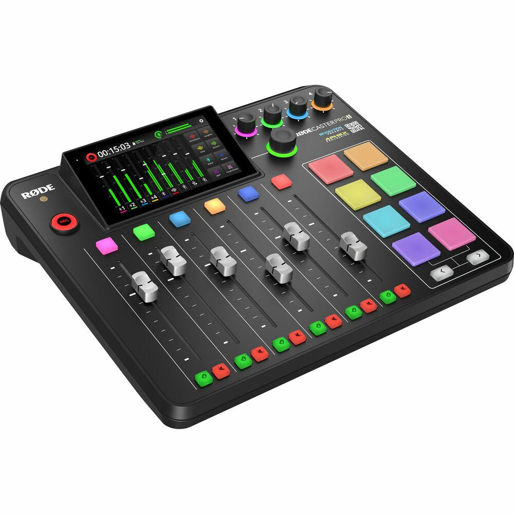 Rode RodeCaster Pro II Entegre Ses Prodüksiyon Sistemi