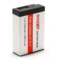 Sanger LP-E17 Canon Fotoğraf Makinesi Batarya + Şarj Cihazı