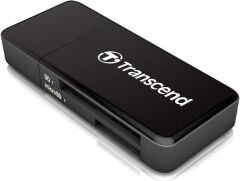 Transcend RDF5 USB 3.1 Gen1 SD/MicroSD Kart Okuyucu (Siyah)