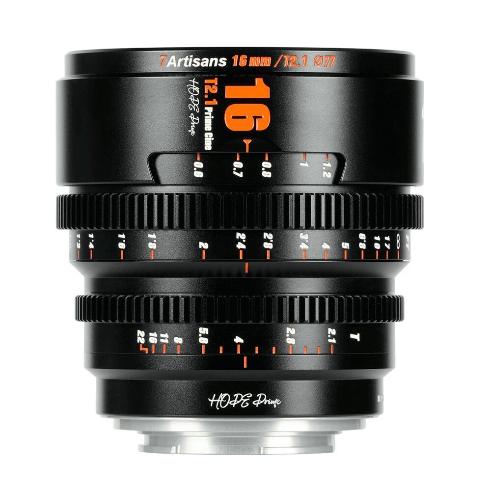 7Artisans 16mm T2.1 Kamera Lensi (Sony E Mount)