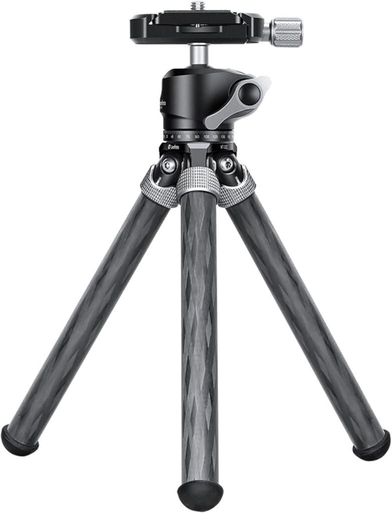 Leofoto MT-02C+LH-22 Karbon Fiber Mini Tripod Siyah