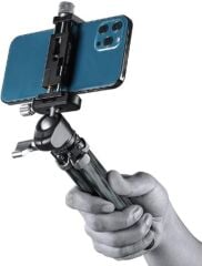 Leofoto MT-02C+LH-22 Karbon Fiber Mini Tripod Siyah