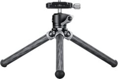 Leofoto MT-02C+LH-22 Karbon Fiber Mini Tripod Siyah