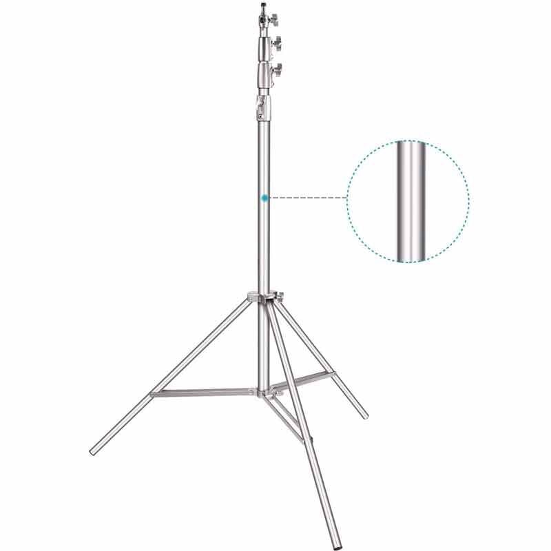 GDX LS-400 Plus Kalın Metal Işık Ayağı (4 Metre)