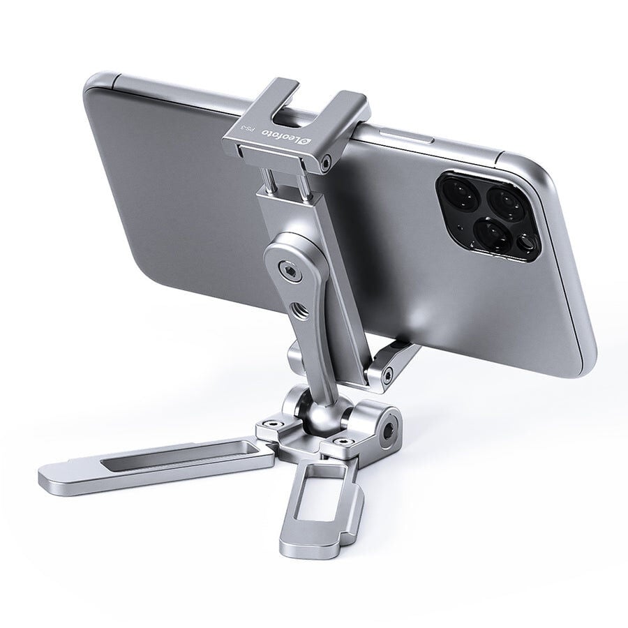 Leofoto PS-3 Katlanabilir Telefon Standı Siyah