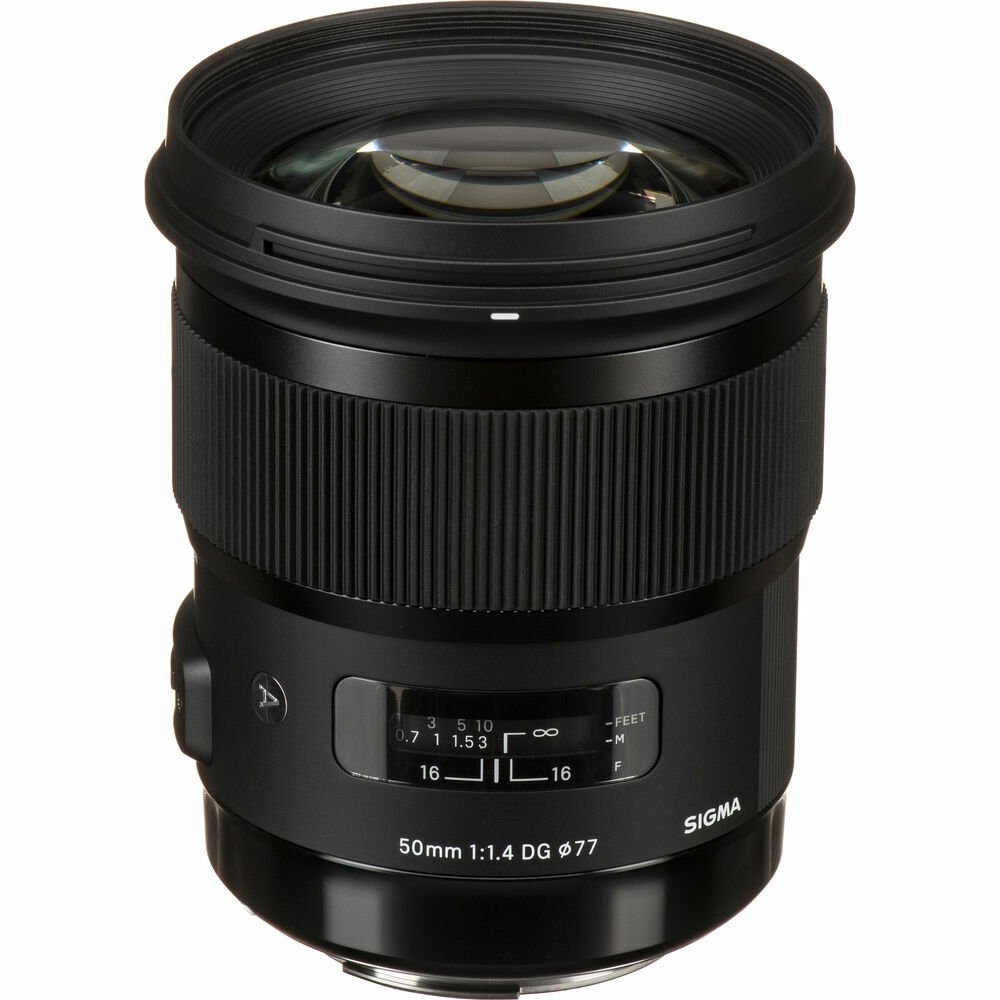 Sigma 50mm f/1.4 DG HSM (Art Serisi) Lens (Canon) - Sigma Hatıra Bezi Hediyeli