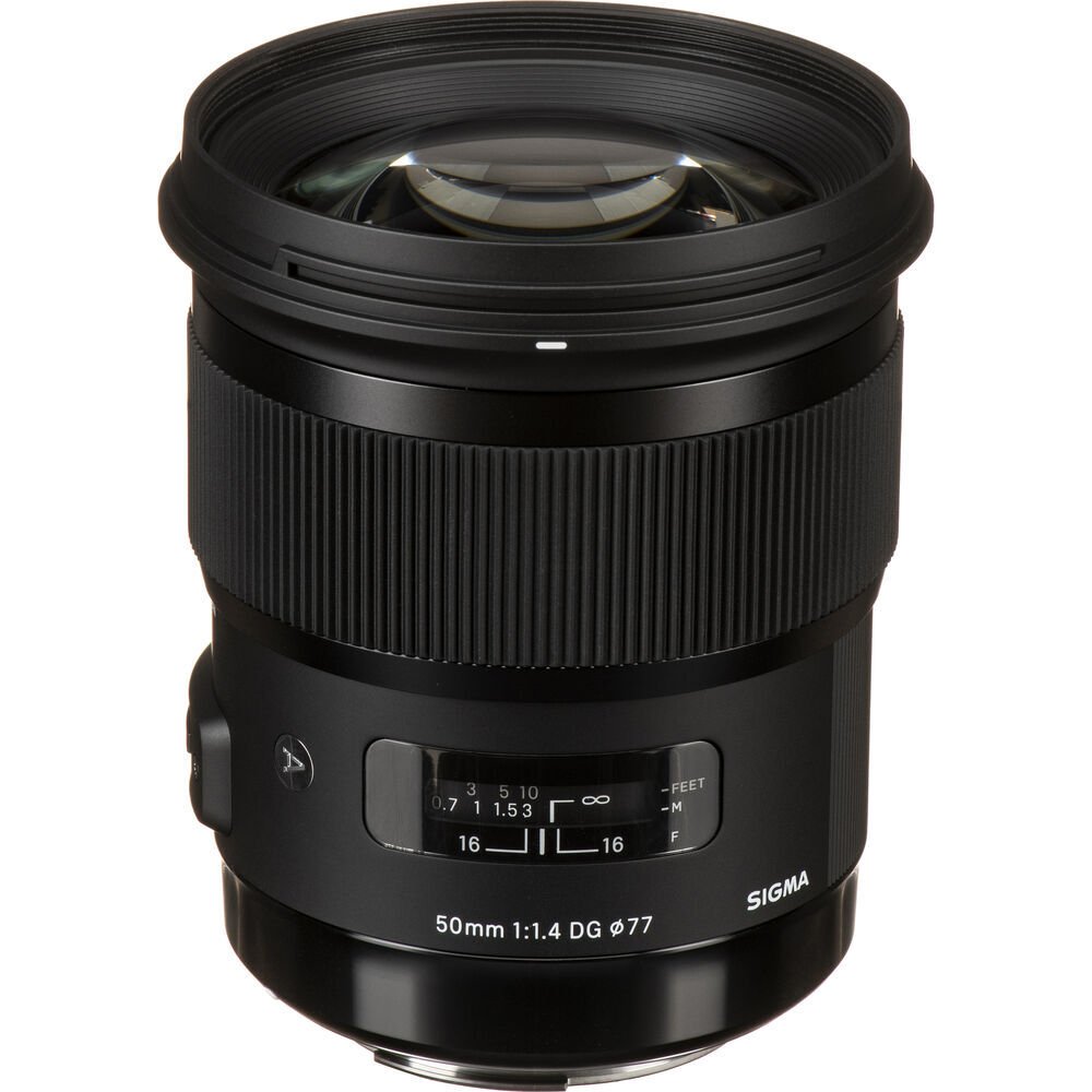Sigma 50mm f/1.4 DG HSM (Art Serisi) Lens (Canon) - Sigma Hatıra Bezi Hediyeli