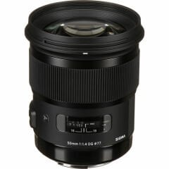 Sigma 50mm f/1.4 DG HSM (Art Serisi) Lens (Canon) - Sigma Hatıra Bezi Hediyeli