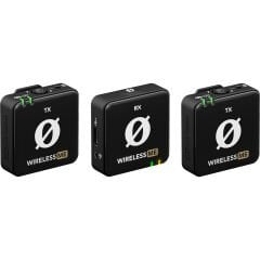 Rode Wireless ME Dual 2 Kişilik Kablosuz Mikrofon (Siyah)