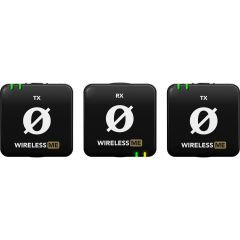 Rode Wireless ME Dual 2 Kişilik Kablosuz Mikrofon (Siyah)