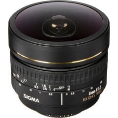 Sigma 8mm f/3.5 EX DG Circular Fisheye Lens (Canon) - Sigma Hatıra Bezi Hediyeli