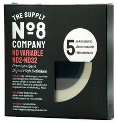 No8 Company 49mm Nano Variable Density ND 2-32 Filtre