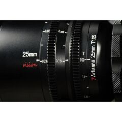 7Artisans 25mm T1.05 Kamera Lensi (EOS-R Mount)