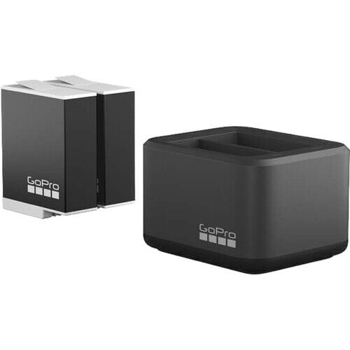 Gopro Enduro İkili Şarj Cihazı + 2 Batarya (HERO9/10/11/12 Black)