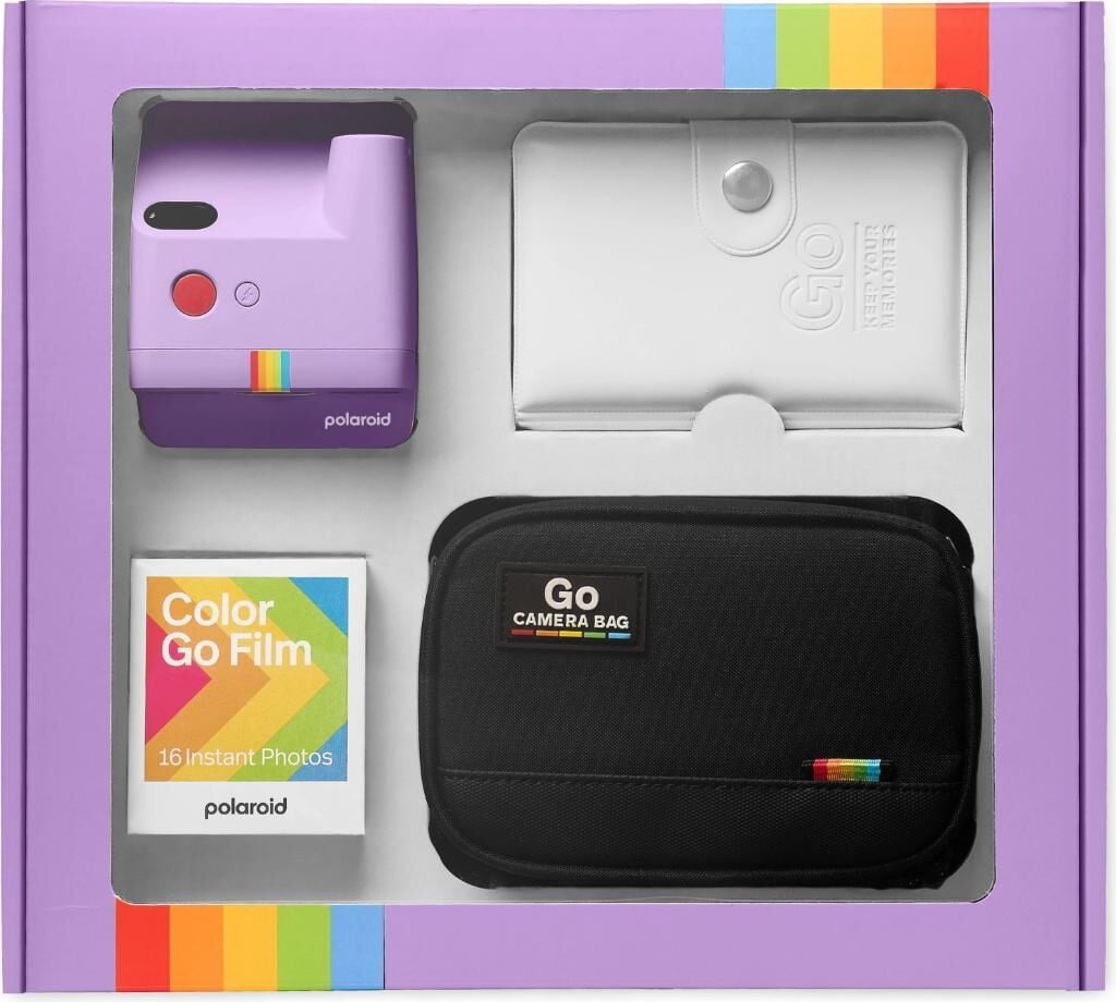 Polaroid Go Gen2 Kamera Başlangıç Seti Mor