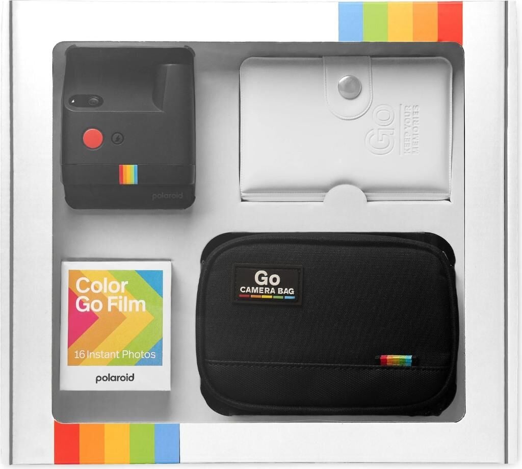Polaroid Go Gen2 Kamera Başlangıç Seti Siyah