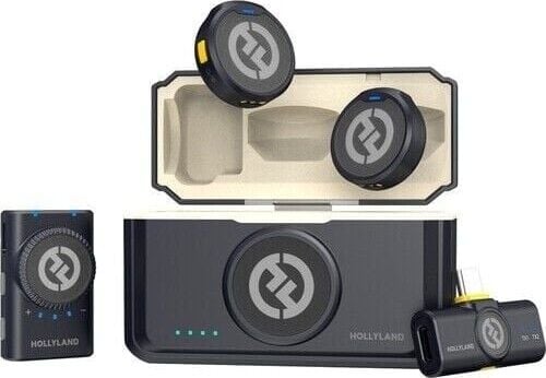 Hollyland Lark M2 Mini Combo Yaka Mikrofonu
