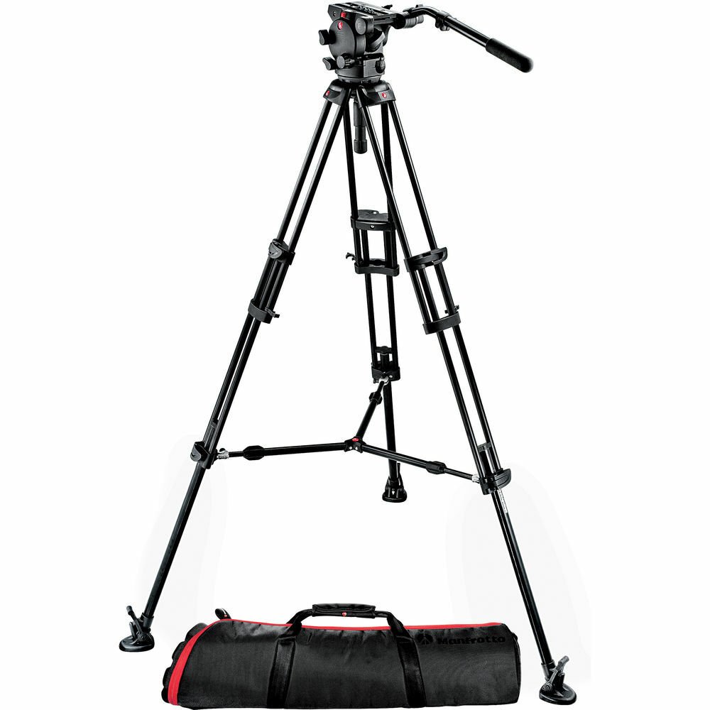 Manfrotto 526,545BK-1 Çantalı Video Tripod Kiti