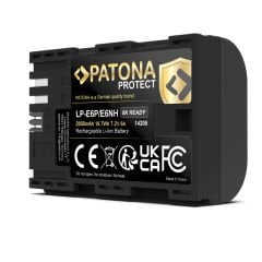 Patona 14205 Protect LP-E6P Canon Batarya