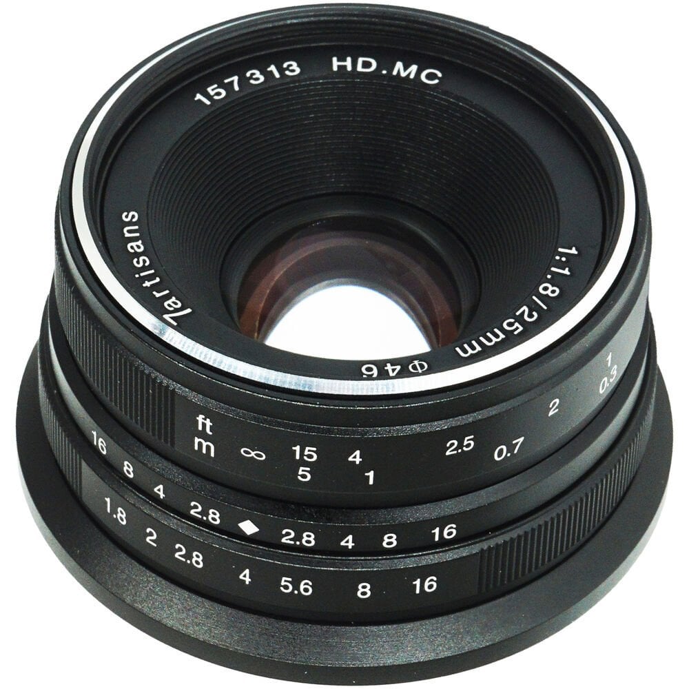7artisans 25mm f/1.8 APS-C Manuel Focus Lens (Sony E)