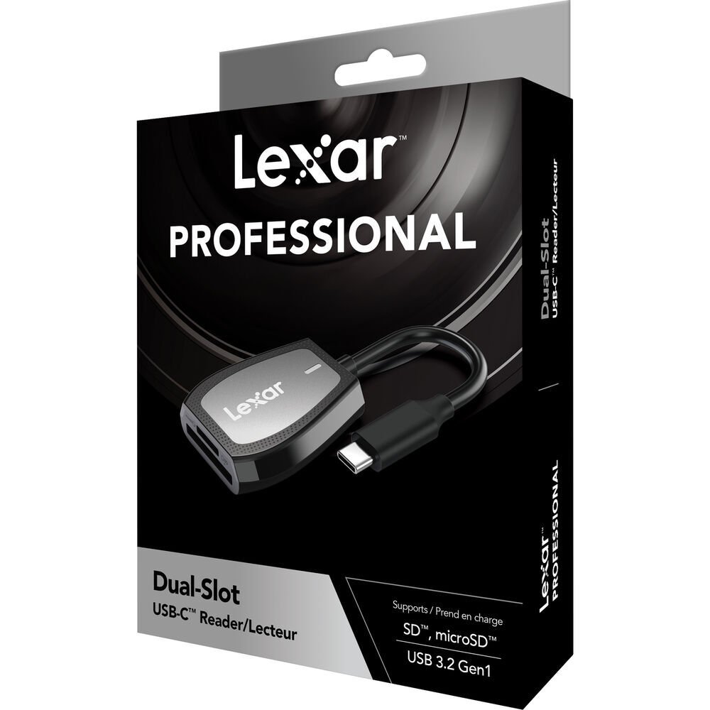 Lexar RW470 Dual-Slot USB-C Kart Okuyucu