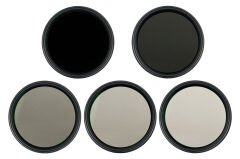 JJC 49mm Variable Density ND2-ND2000 Ayarlanabilir ND Filtre