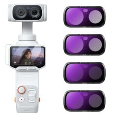 K&F Concept Insta360 Luna Ultra İçin 4 Parça ND Filtre Seti (ND4, ND8, ND16, ND32)