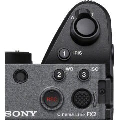 Sony FX2 Sinema Grubu Full Frame Kamera Gövde + XLR Taşıma Kolu