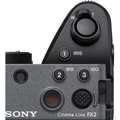 Sony FX2 Sinema Grubu Full Frame Kamera Gövde + XLR Taşıma Kolu