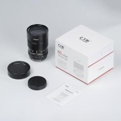 7Artisans 60mm F2.8 Macro X2 Manuel Lens (Sony E Mount)