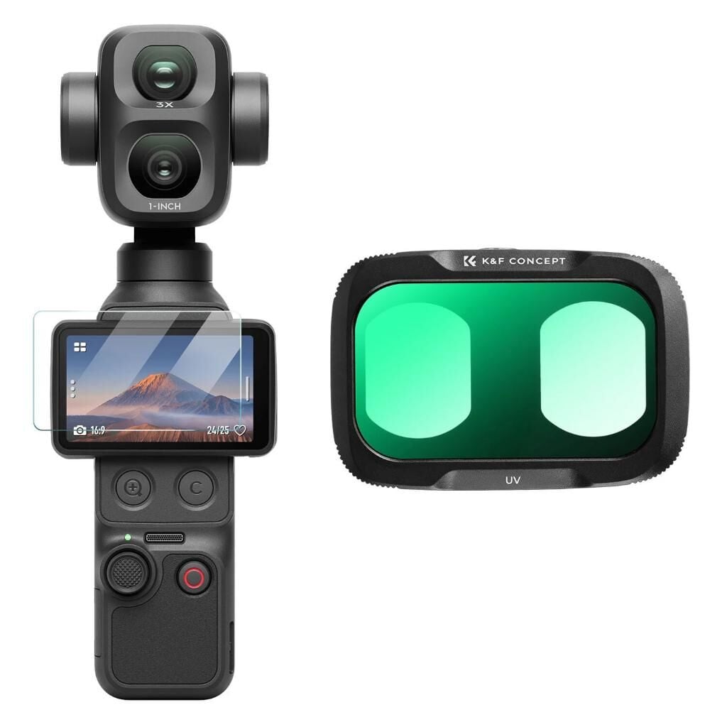 K&F Concept Dji Osmo Pocket 4P İçin UV Filtre (Plastik)