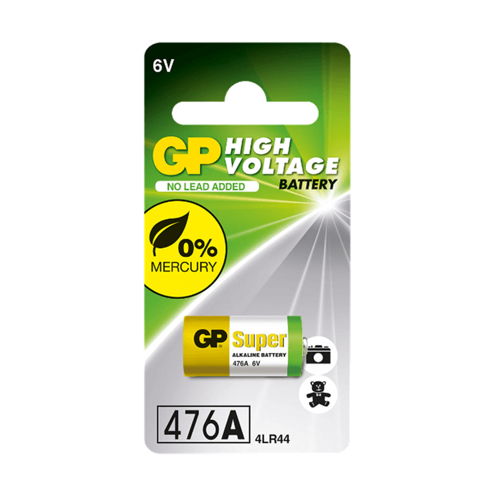 GP 476A 4LR44 6V Alkalin Pil (SKT: 01-2029)