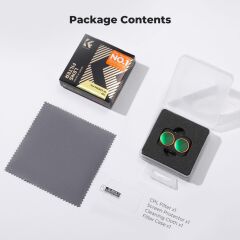 K&F Concept Dji Osmo Pocket 4P İçin Polarize (CPL) Filtre (Plastik )