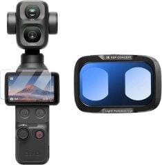 K&F Concept Dji Osmo Pocket 4P İçin Işık Kirliliği Önleyici Filtre (Anti-Light Pollution) (Metal)