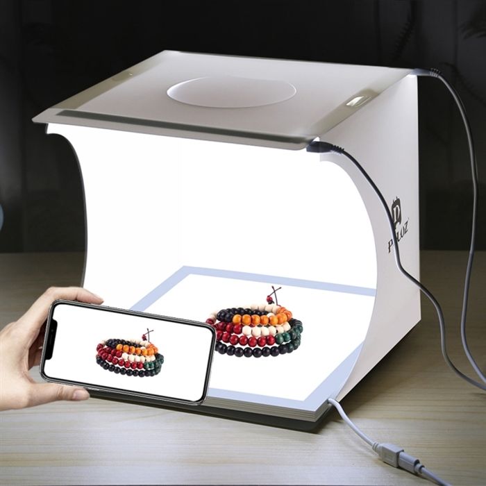 Camten LED-S20 20x20cm Ürün Çekimi İçin LED Taban Aydınlatma